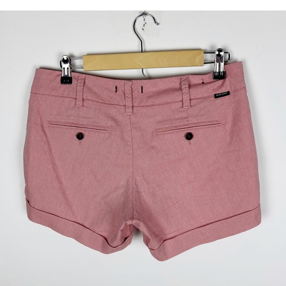 Dear John Mid Rise Pink Khakis
Flat Front Rolled Hem Chino Shorts
Women' Size 29 - Picture 2 of 6